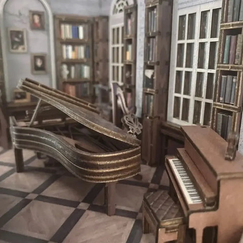 Book Nook Secret Piano Room