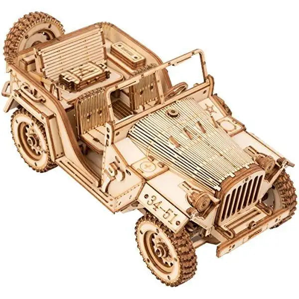 3D Holzpuzzle Jeep Willys Military