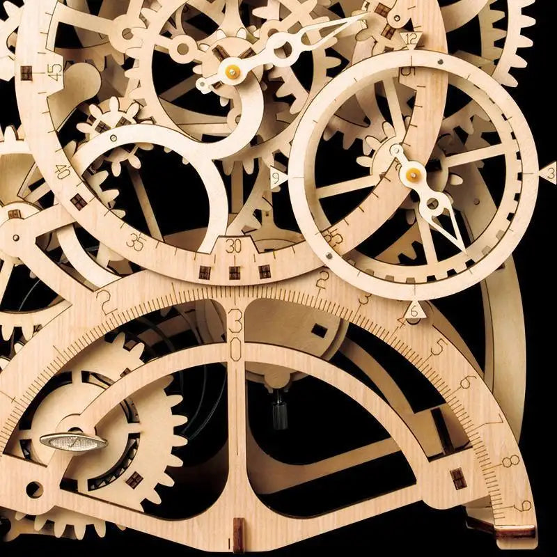3D Holzpuzzle Mechanische Uhr ’Das Pendel’