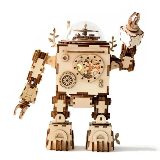 3D Holzpuzzle Morpheus Der Mechanische Roboter