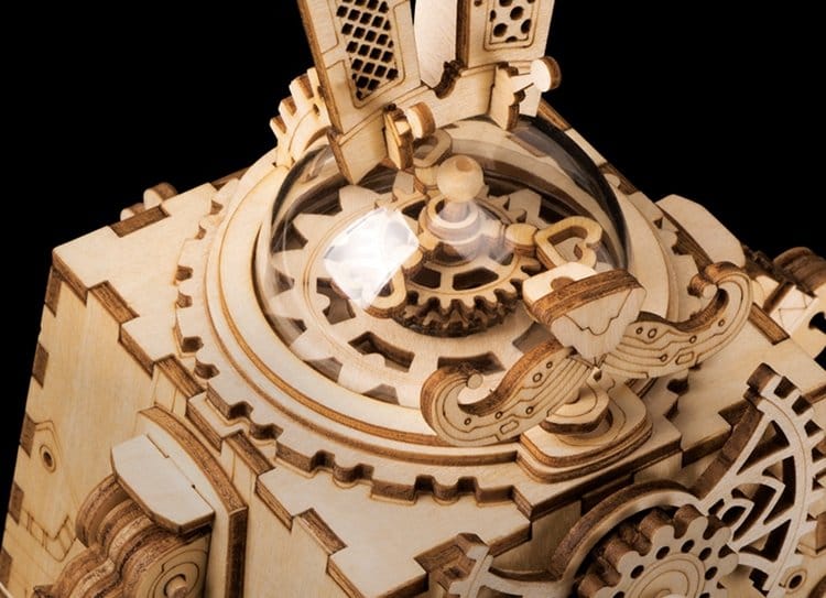 3D Holz Puzzle Spieluhr Harper