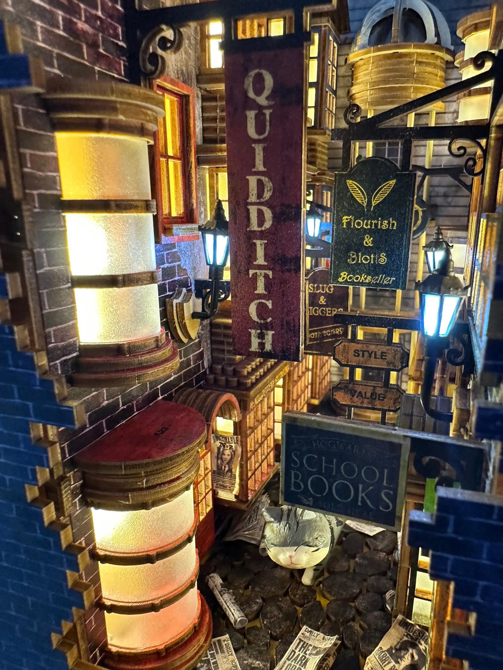 Book Nook Diagon Alley (3 Etagen) Book Nook Deutschland
