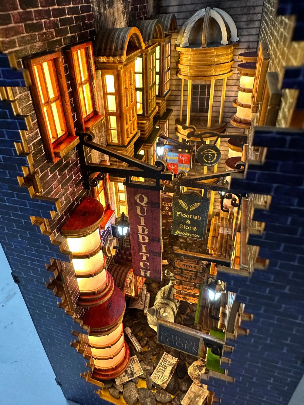Book Nook Diagon Alley (3 Etagen) Book Nook Deutschland