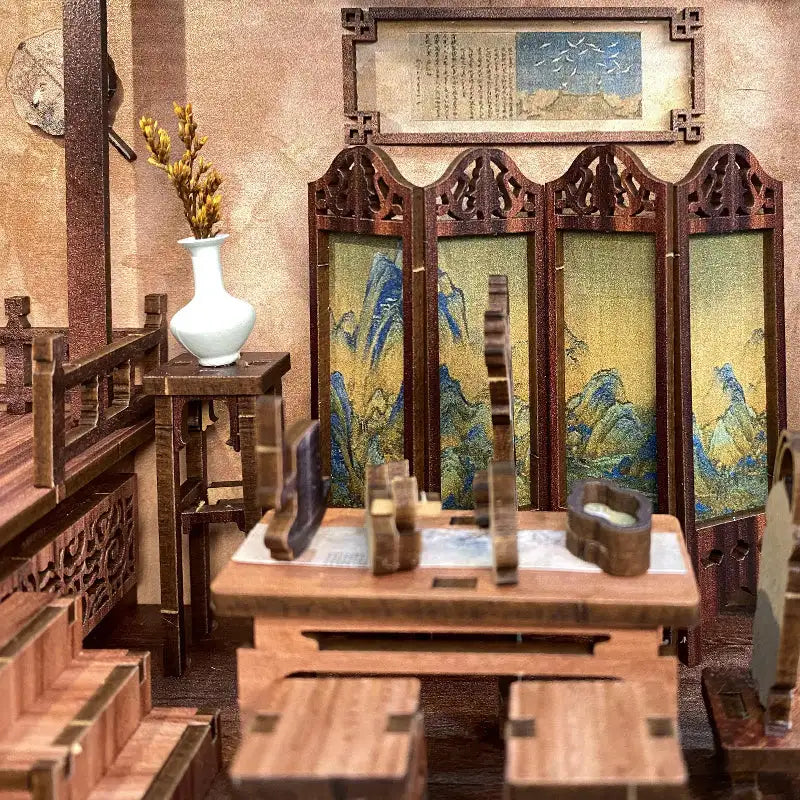 Book Nook Elegant Song Dynasty