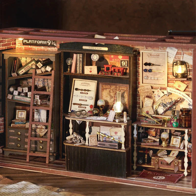 Puppenhaus Holz Magic Wand Shop